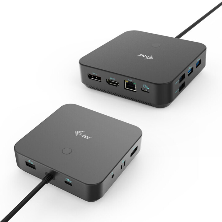 Stacion docking i-tec USB-C, 3x Display, LAN, PD 100W