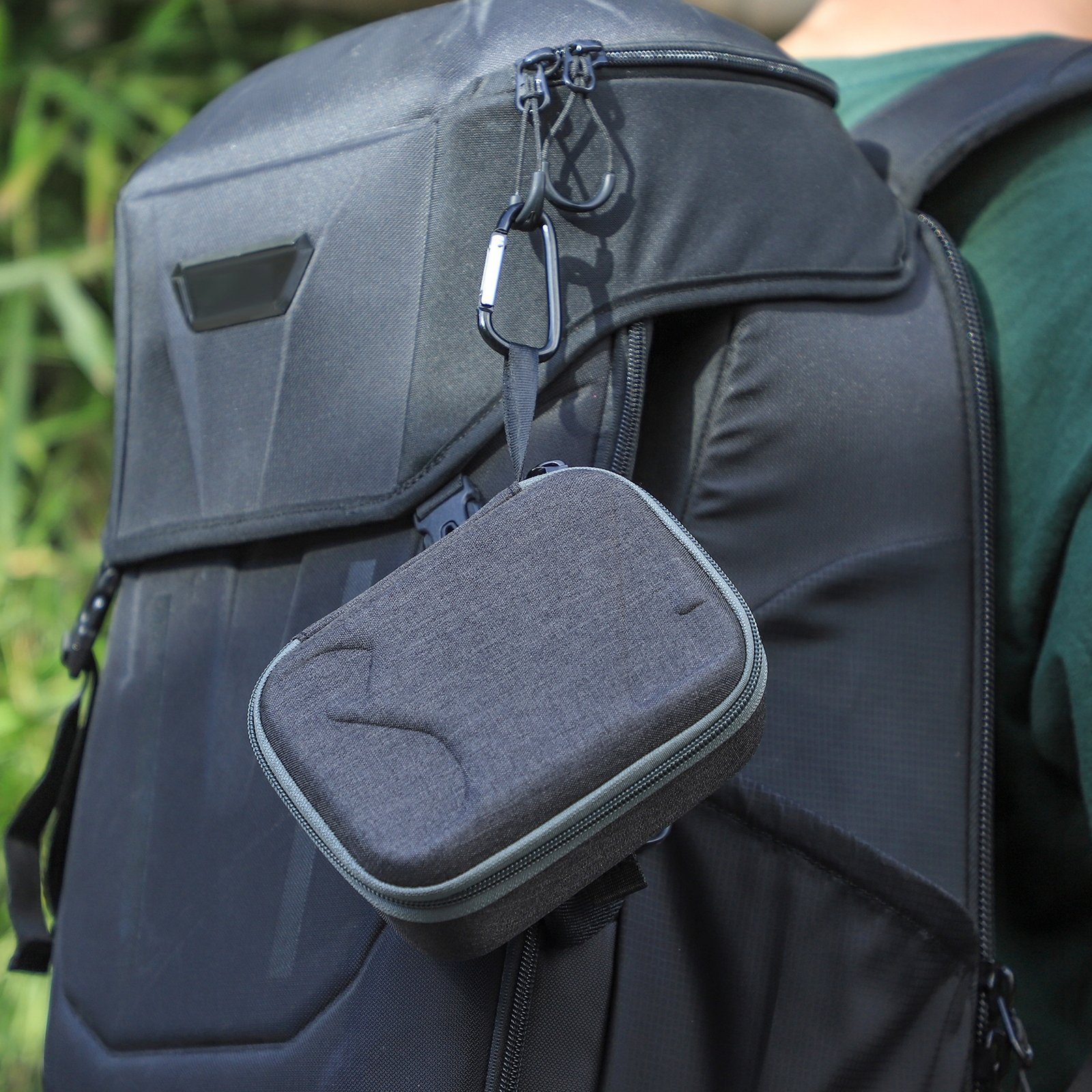 Këllëf SunnyLife OA3-B510-D për DJI Osmo Action 3, rezistent ndaj ujit, gri e errët