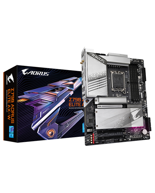 Pllakë amë Gigabyte Z790 Aorus Elite AX W, DDR5, Wi Fi 6E, e zezë