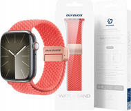 Rrip ore Apple Dux Ducis Mixture Pro Braided, për Apple Watch 38 40 41 mm, najlon i endur, ngjyra guava