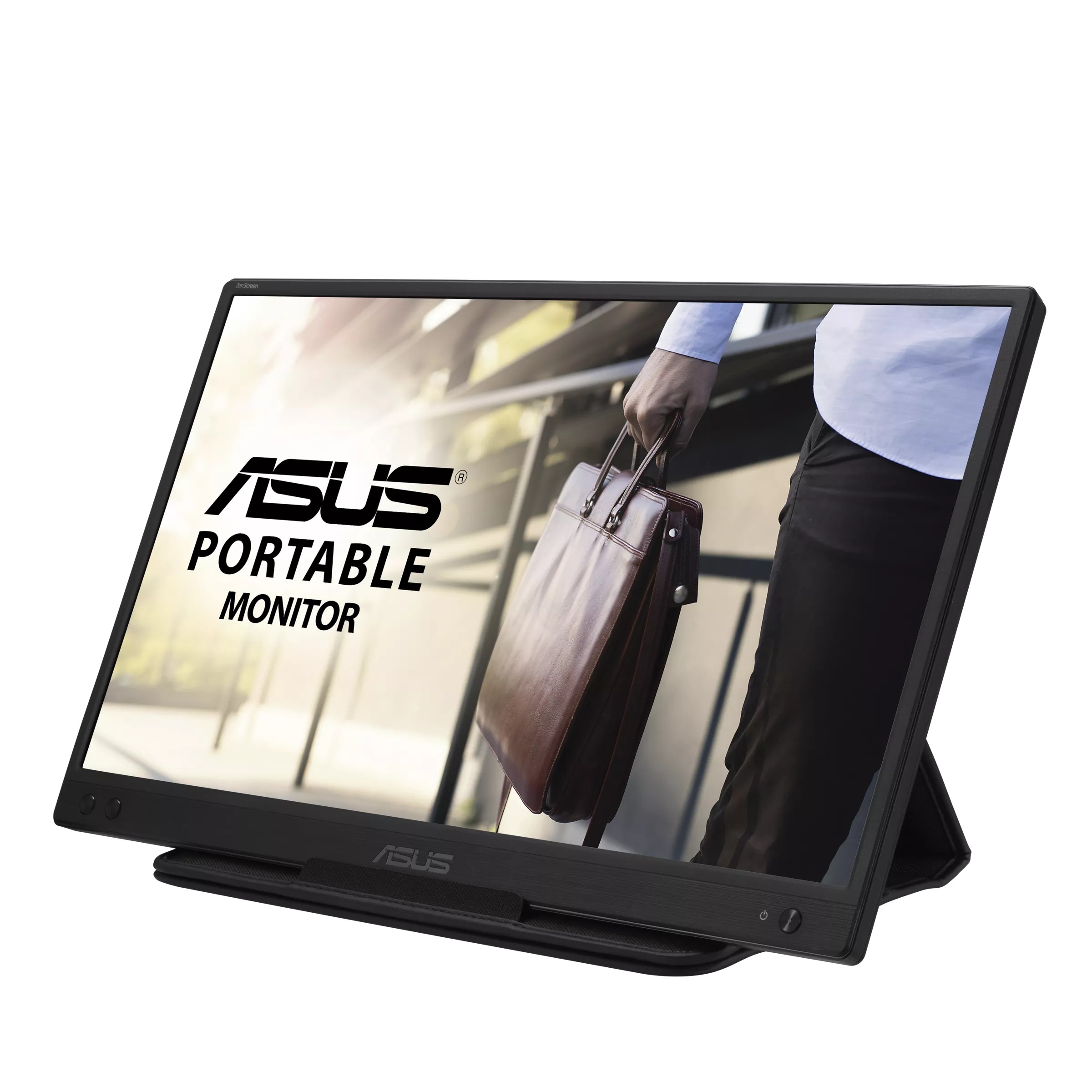 Monitor portativ ASUS ZenScreen MB166C, 15.6", Full HD, LED, i zi