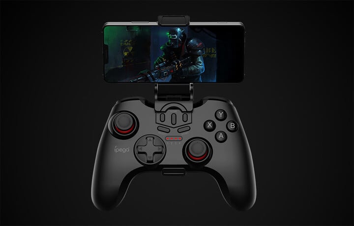 Kontroller iPega për PS 3/PS 4/Nintendo Switch/Android/iOS/Windows PG - 9216, i zi