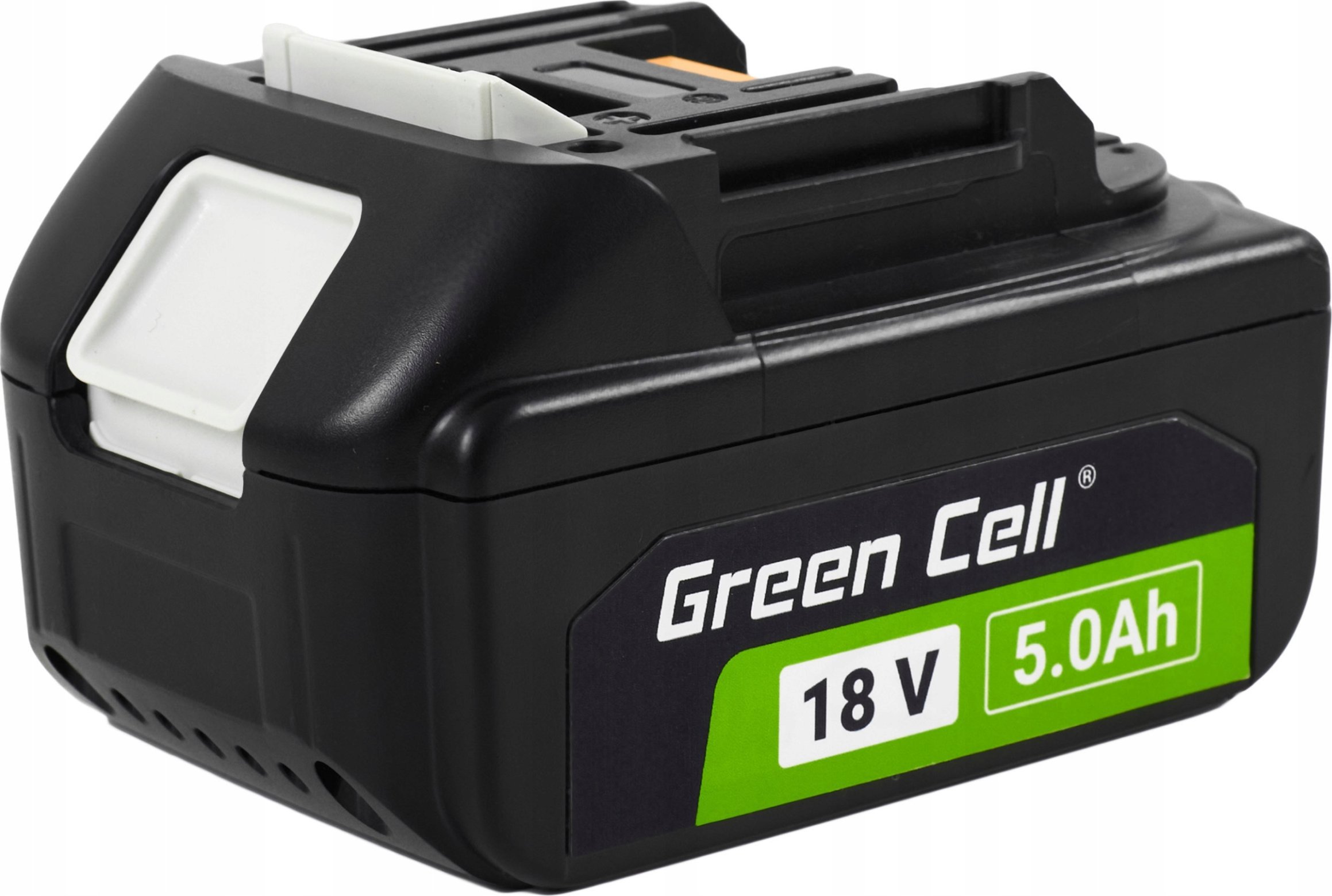 Bateri për vegla Green Cell BL1850 GC-PTMA18V5, 18V, 5Ah Li Ion, e zezë
