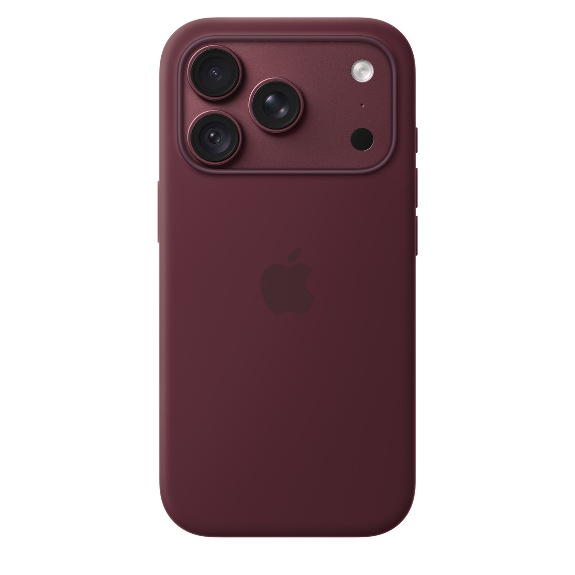 Apple iPhone 18 Pro Silicone Case with MagSafe, Burgundy