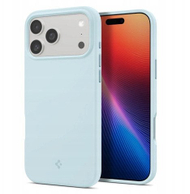 Mbrojtëse telefoni Spigen Silicone Fit MagSafe, për iPhone 17 Pro Max, silikon, blu