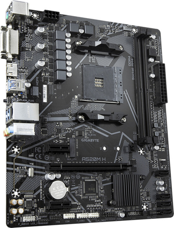 Pllakë amë GIGABYTE A520M H - AMD A520