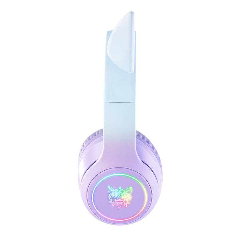 Kufje gaming Onikuma B90, Bluetooth 5.0, RGB, lejla blu