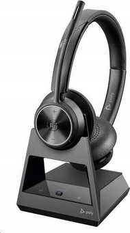 Kufje zyre Poly Savi 7320 M, DECT dhe Bluetooth, stereo, të zeza