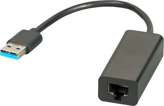 Adapter rrjeti EFB USB 3.0 në RJ45, Gigabit 10/100/1000 Mbps, i zi