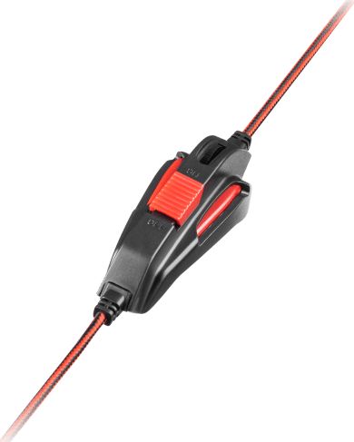 Гејминг слушалки Rebel Comp GH-20, со микрофон, RGB, црни