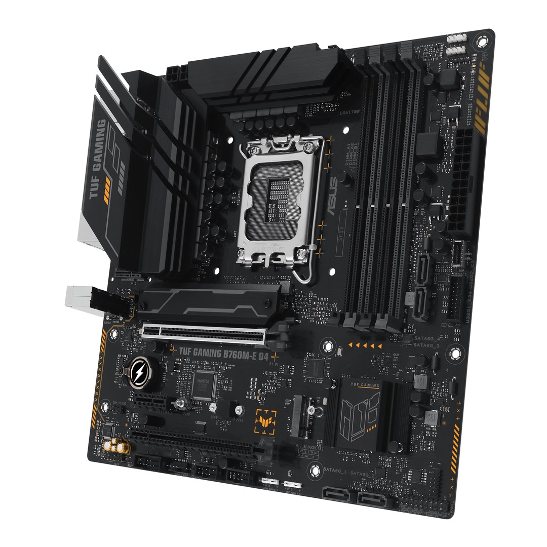 Матична плоча ASUS TUF Gaming B760M-E D4 Intel B760 LGA 1700 micro ATX