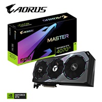 Kartelë grafike GIGABYTE VGA NVIDIA GeForce RTX 4070 Ti AORUS MASTER, 12GB GDDR6X