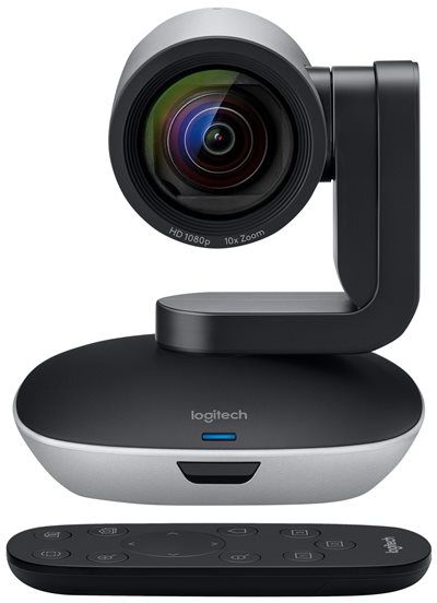 Kamerë konferencash Logitech PTZ Pro 2, video HD, me telekomandë, gri e errët