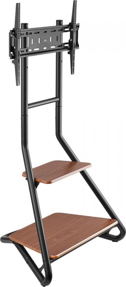 Mbajtëse TV këndore Maclean MC-455, 37-75", 40kg, rafte druri