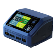 Karikues baterish SkyRC D100neo, AC/DC, 2 porta, blu