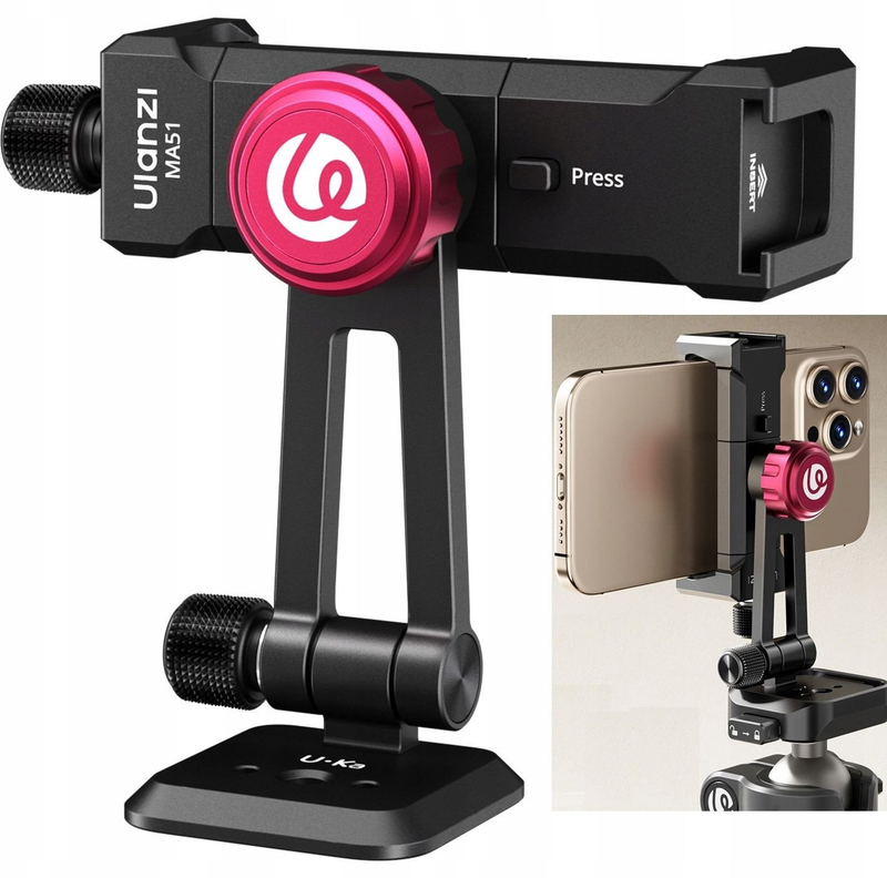 Monopod Ulanzi, për kamera, i lehtë, i zi
