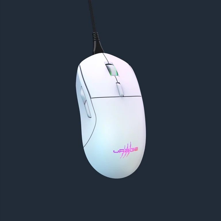 Maus gaming Hama uRage Reaper 250, me kabllo USB, 6 butona, i bardhë