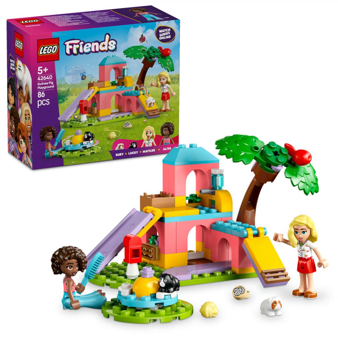 Set lodër LEGO Guinea Pig Playground, ndërtim kreativ, për fëmijë