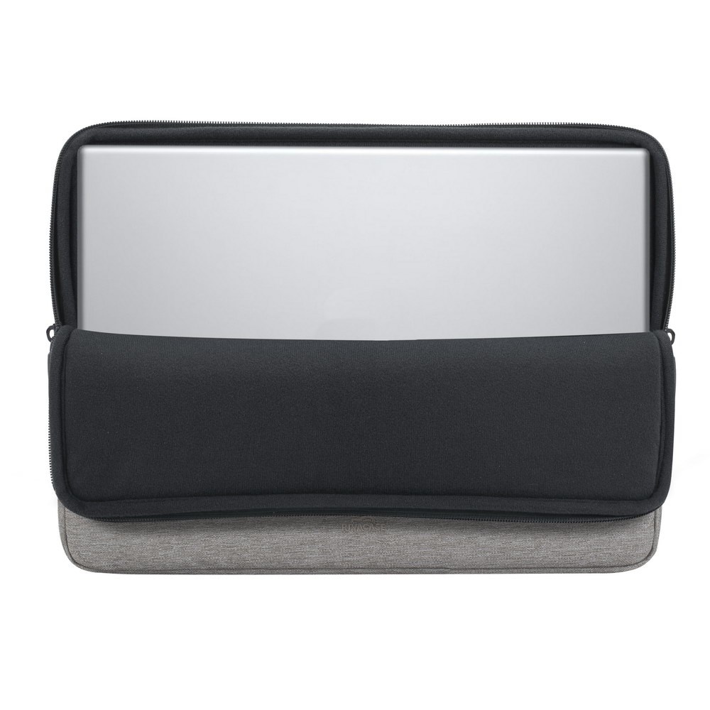 Këllëf mbrojtës për laptop RivaCase Suzuka, 13.3", e hirtë