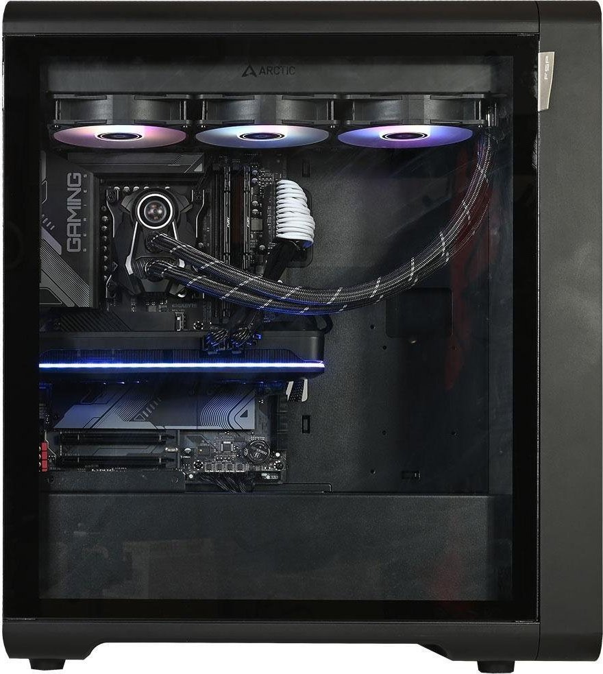 Kompjuter gaming NTT HIRO AirFrame, i7 14700F, RTX 4090 24GB, 64GB RAM, 2TB SSD, i zi