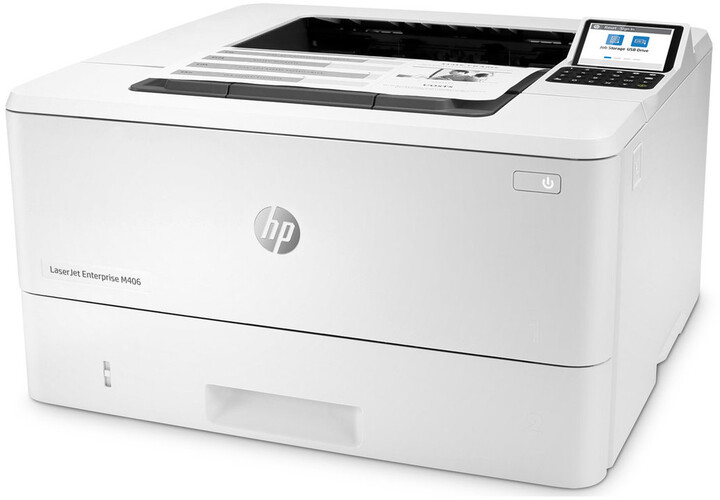 Printer HP LaserJet Enterprise M406dn, i bardhë