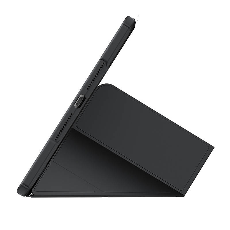 Kapsollë tablet Baseus Minimalist, për iPad 10.2", me mbajtëse stylus, e zezë