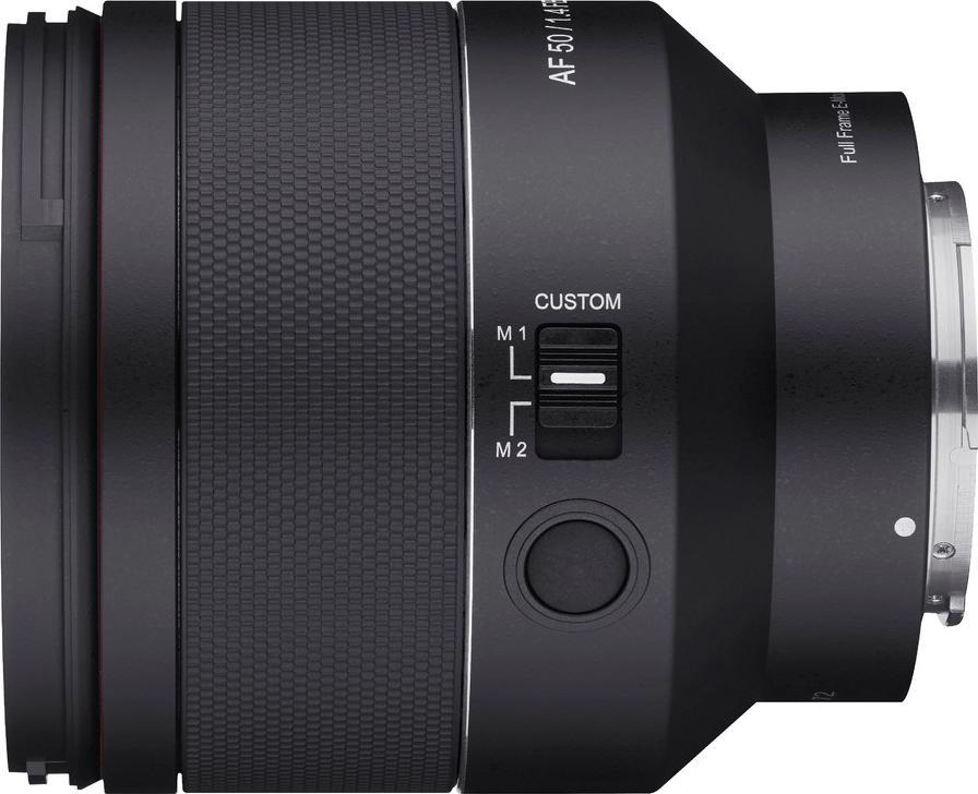 Objektiv Samyang AF 50mm F1.4 II Sony FE, full frame, autofokus i shpejtë, i zi