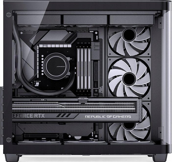 Kasë Jonsbo Jonsbo TK-3 - ATX-Gehäuse, e zezë, Full Tower