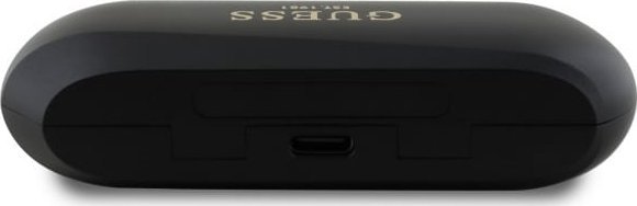Kufje wireless Guess Elongated Metallic, Bluetooth 5.3, TWS, të zeza
