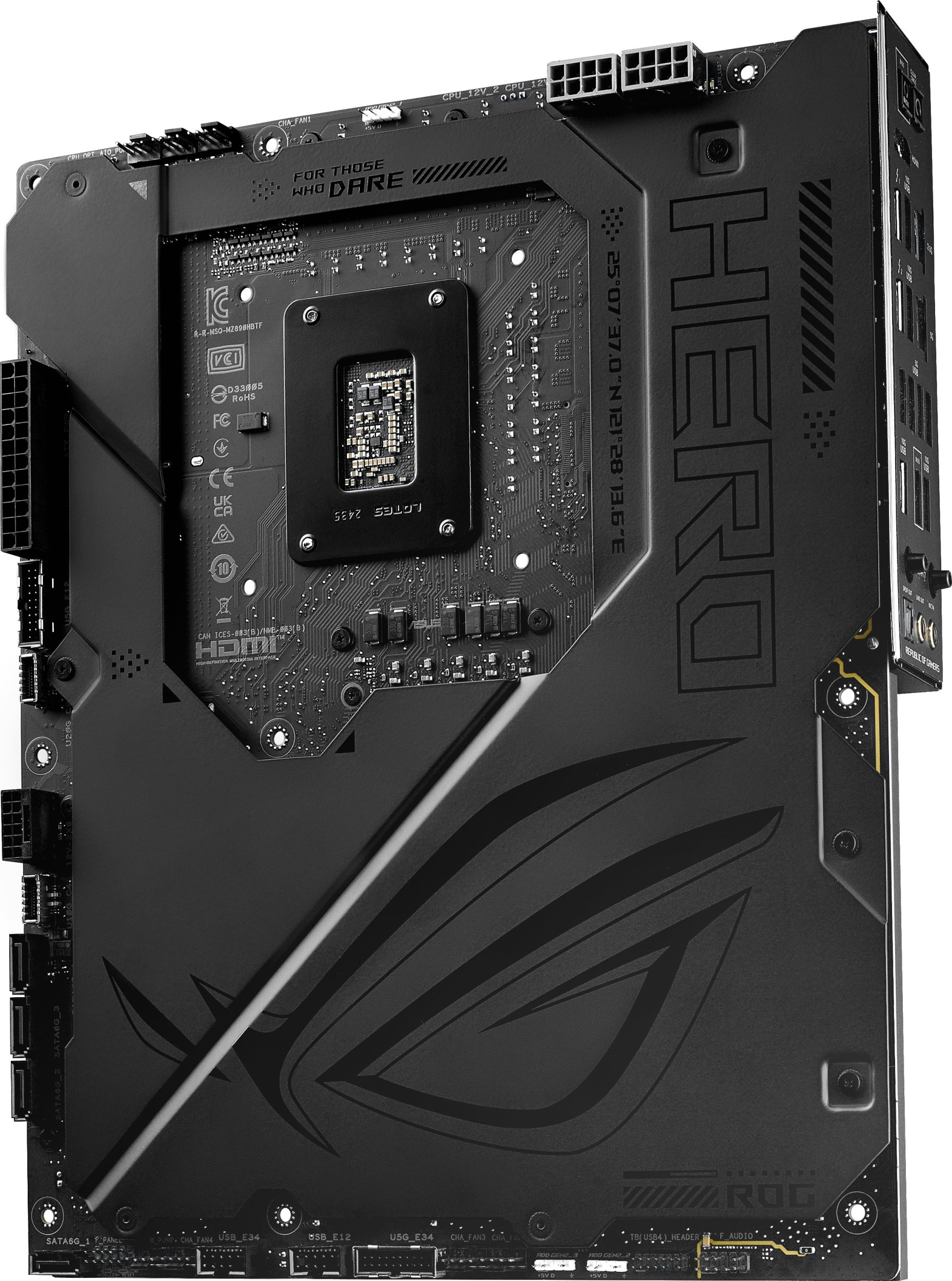 Pllakë amë ASUS ROG Maximus Z890 Hero BTF, DDR5, PCIe 5.0, LGA 1851, e zezë