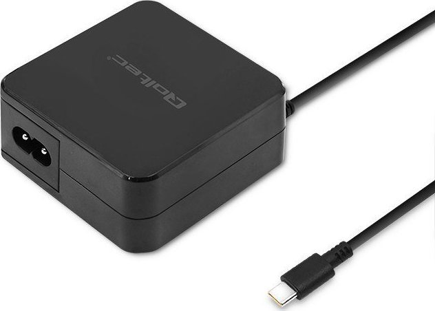 Karikues laptopi Qoltec 51027, 65W, USB Type C PD, i bardhë