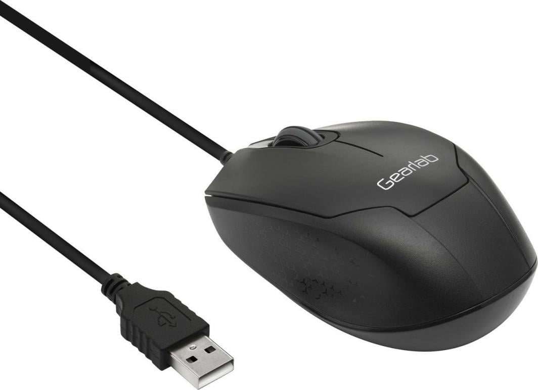 Maus Gearlab G120, me kabllo, USB, i zi