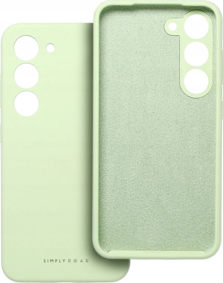 Maskë silikoni Roar Cloud-Skin për Samsung Galaxy A35 5G, jeshile e çelët