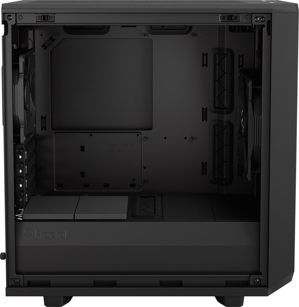 Kasë Fractal Design Meshify 2 Mini, e zezë, Mini Tower