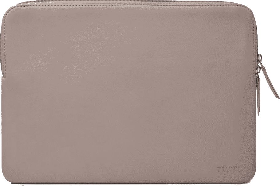 Futrollë laptopi TRUNK Leather Sleeve, për MacBook 13", lëkurë, e zezë