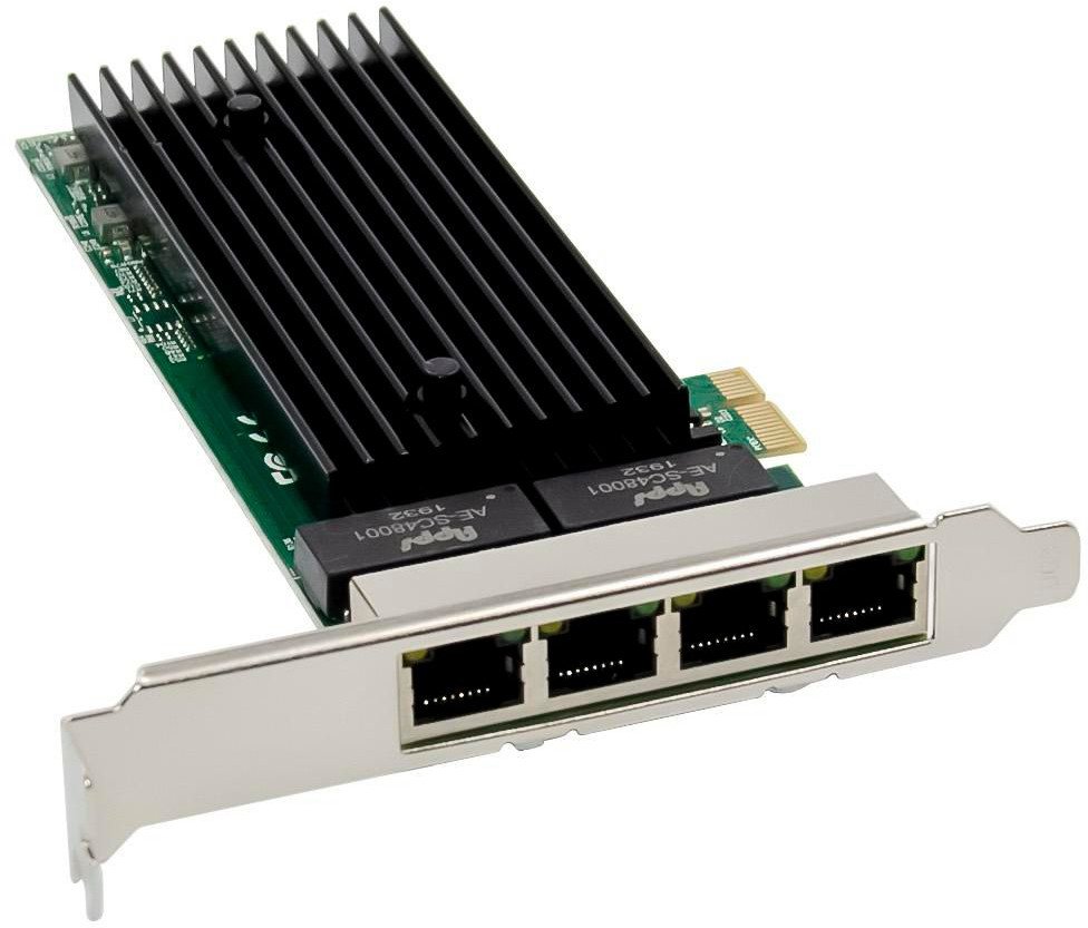 Kartë rrjeti Microconnect PCIe X1 Intel, Gigabit, për desktop