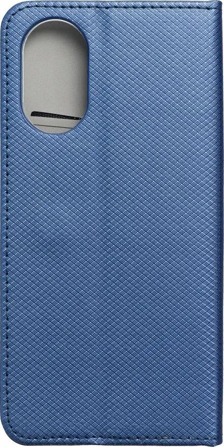 Kapak libër për telefon Oppo A18 A38, smart case, navy blue