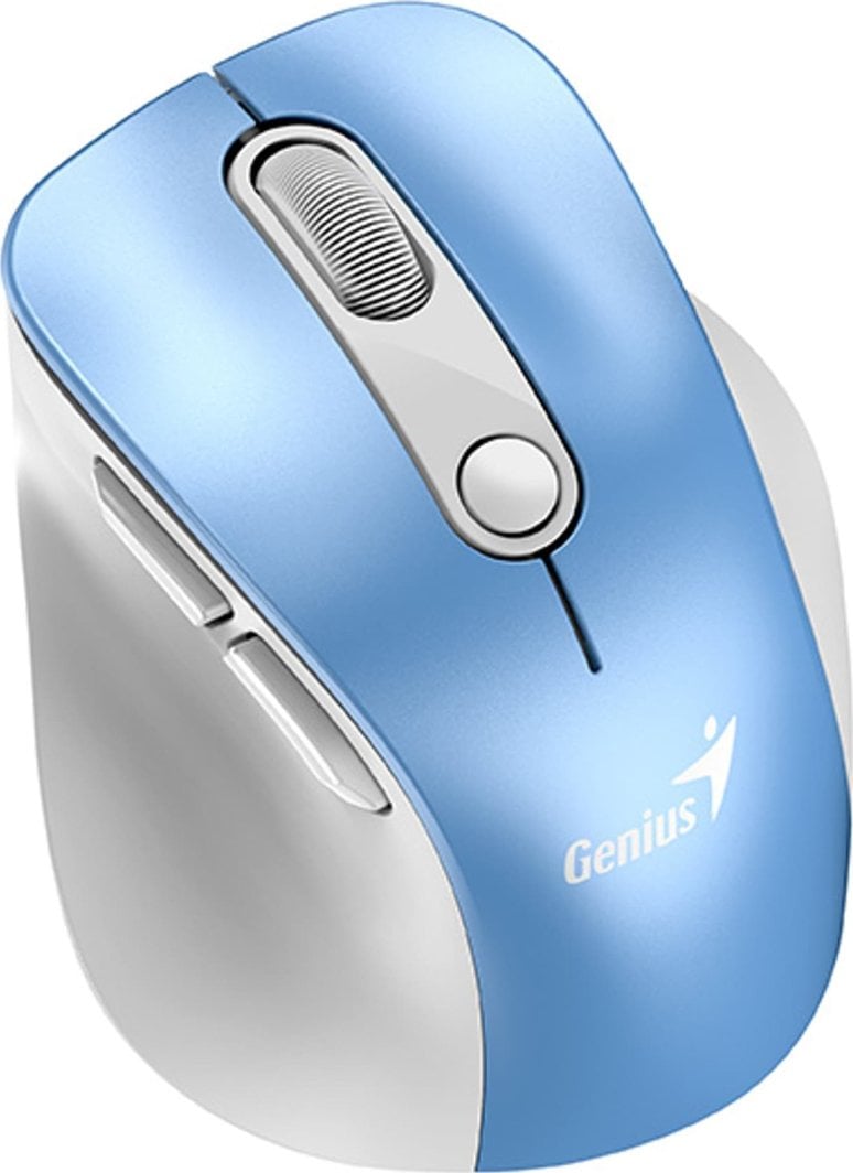 Maus Genius Ergo 9000S Pro, i kaltër / i bardhë