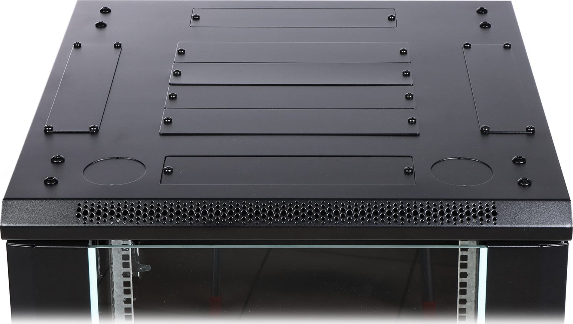 Kabinet rack në këmbë Eprado R19 18U, 19", metalik, i zi