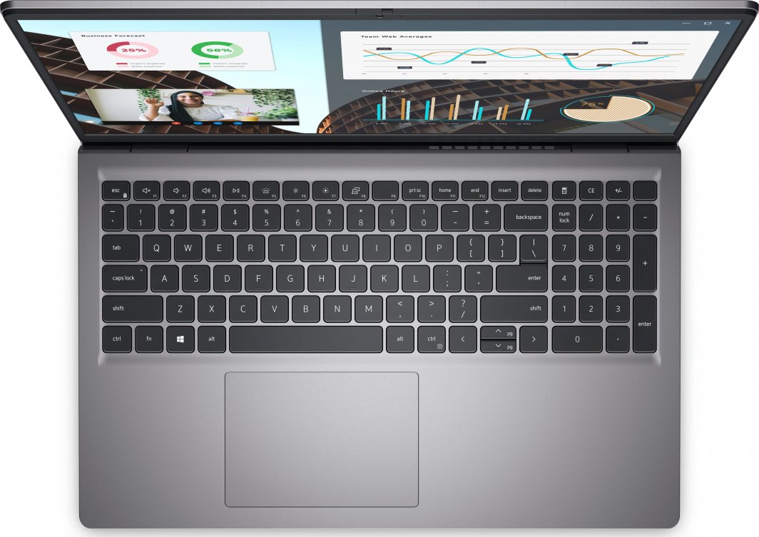 Laptop Dell Vostro 3530, 15.6", intel Core i5-1335U, 16GB RAM, 512GB SSD, Intel Iris Xe Integrated Graphics, alumini