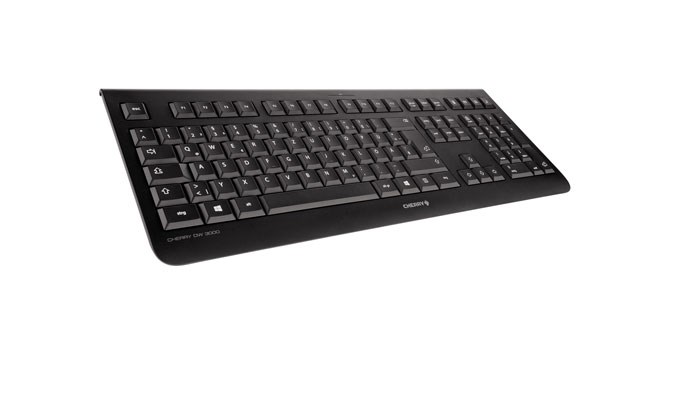 Set tastierë dhe maus CHERRY DW 3000, Pa kabllo, 1200 DPI, i zi