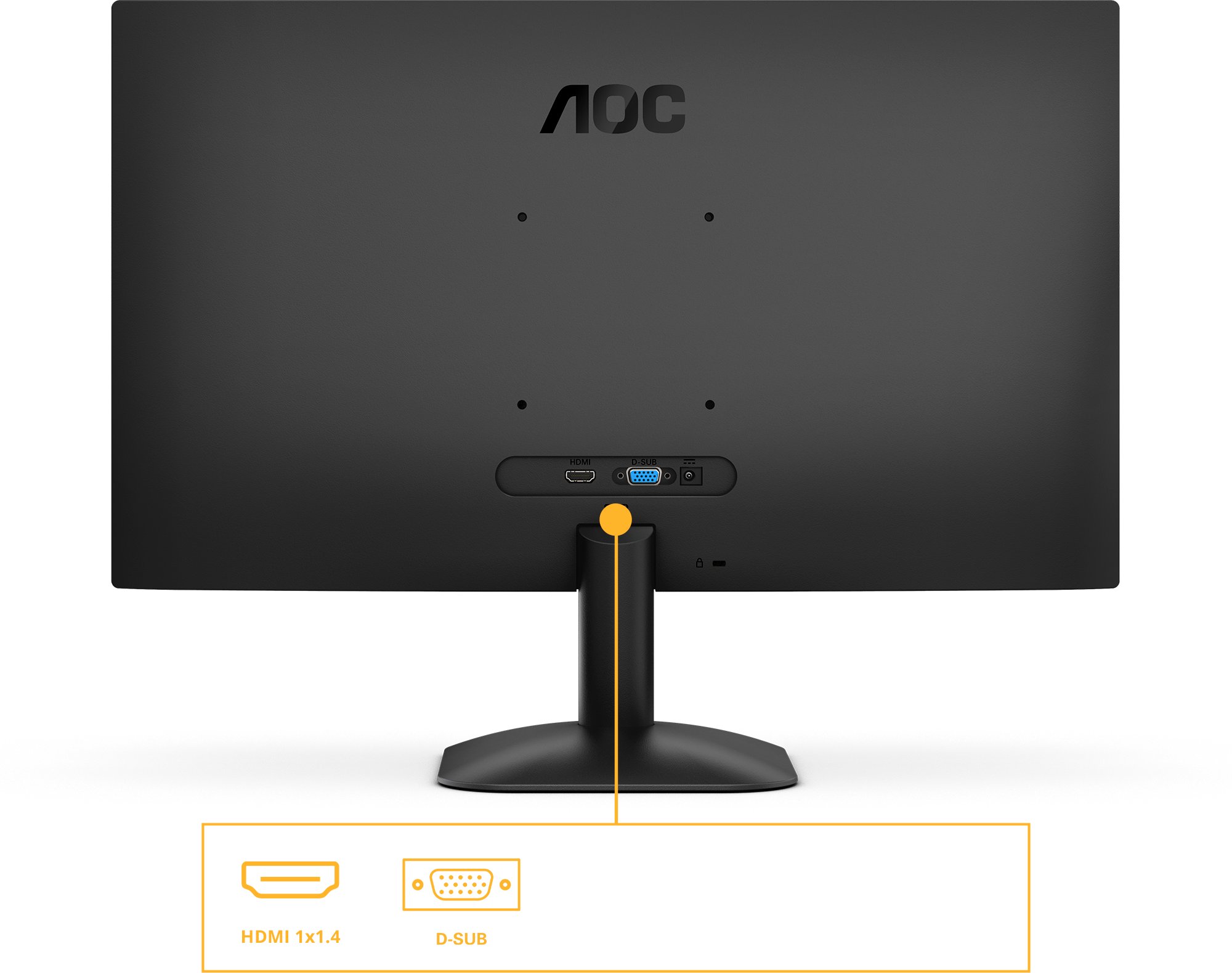 Monitor AOC 24B31H, 24", Full HD, i zi