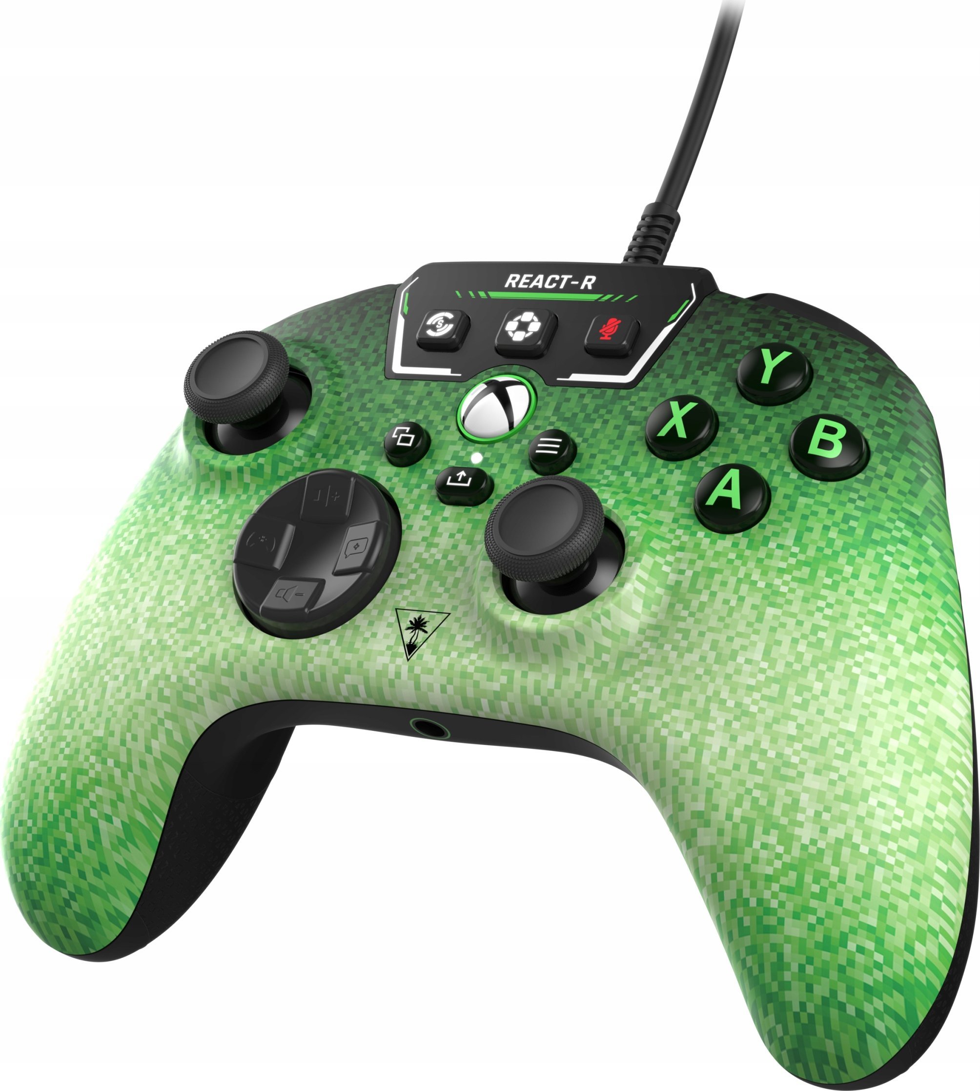 Gamepad Turtle Beach React R Pixel, me kabllo, për Xbox dhe PC, jeshile