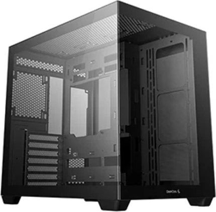 Kuti kompjuteri DeepCool CG530, MIDI Tower, xham i temperuar, e zezë