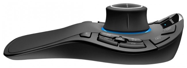 Maus 3D 3Dconnexion SpaceMouse Pro Wireless, Bluetooth, 6DoF, i zi