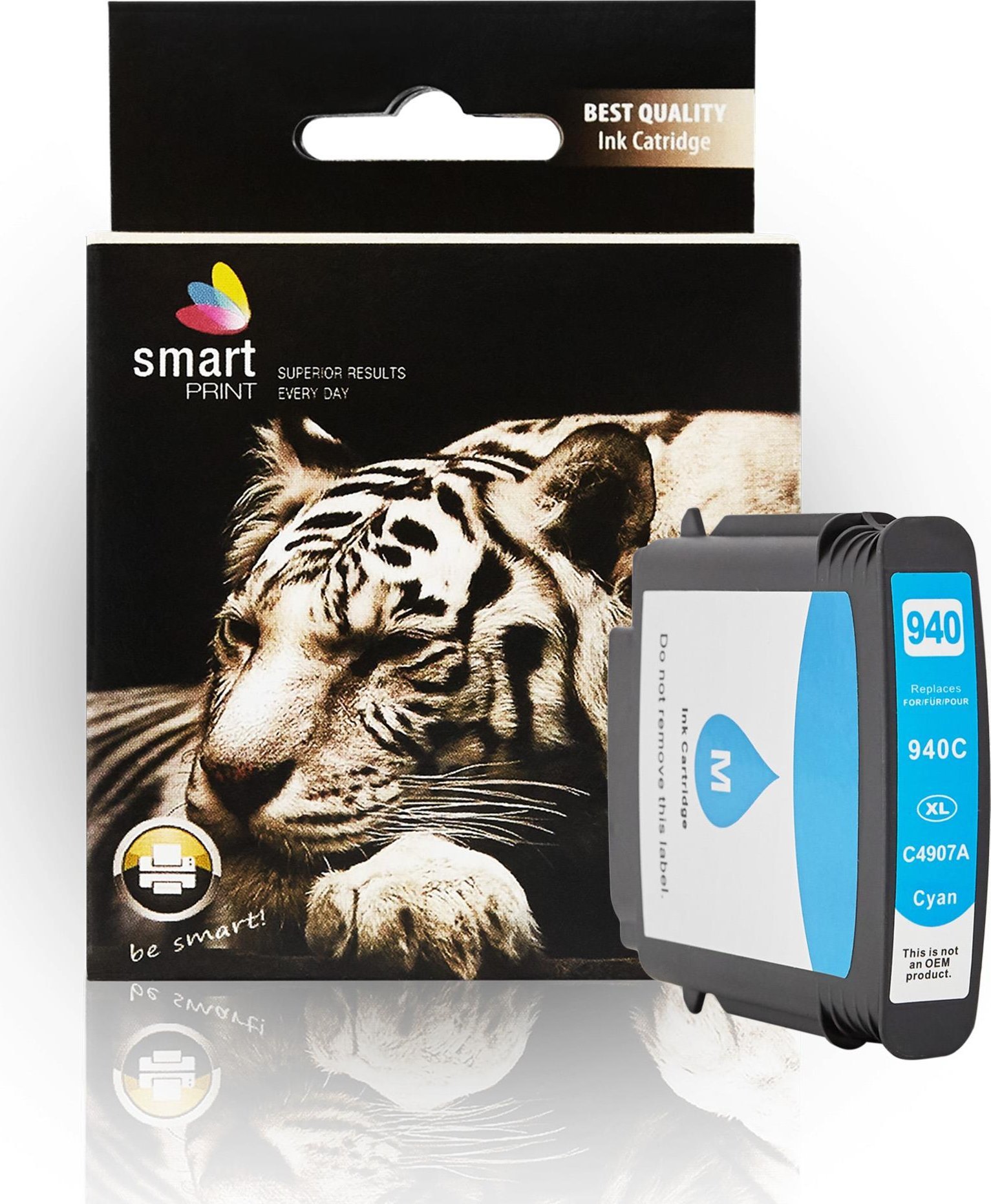 Toner SmartPrint 940XL SP-HP-940XC, kapacitet i lartë, i zi
