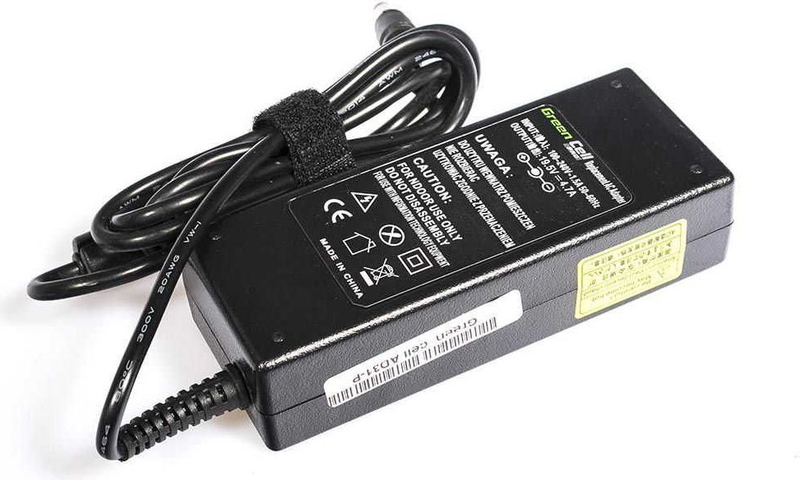 Karikues Green Cell për laptop, 90W, 4.4mm, 19.5V, i zi