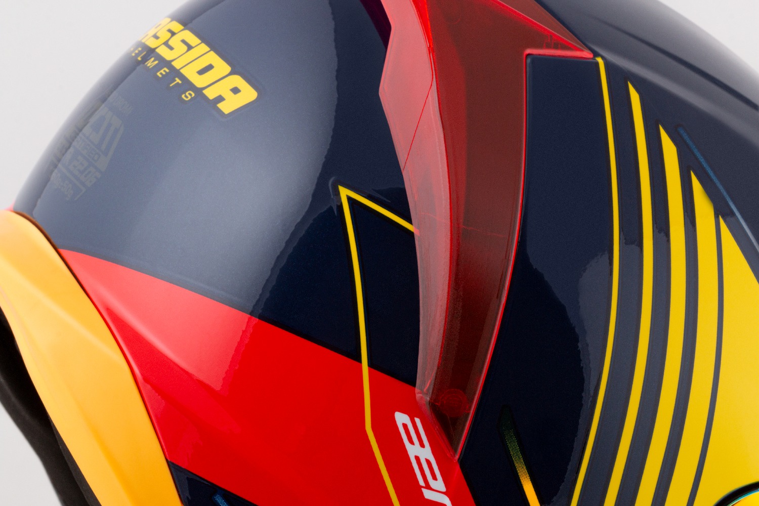 Helmetë motoçiklete Cassida Aero Drome 2026, integralë, polikarbonat, shumëngjyrëshe