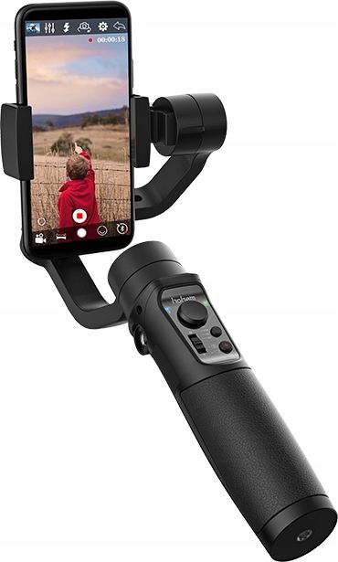 Stabilizator gimbal Hohem iSteady Mobile Plus, 3 akse, për smartphone, i zi