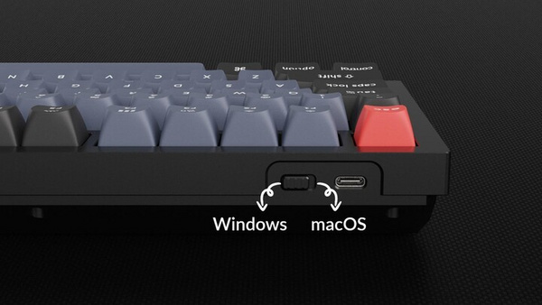 [OUTLET] Tastierë Keychron Q3, Barebone, e hirtë